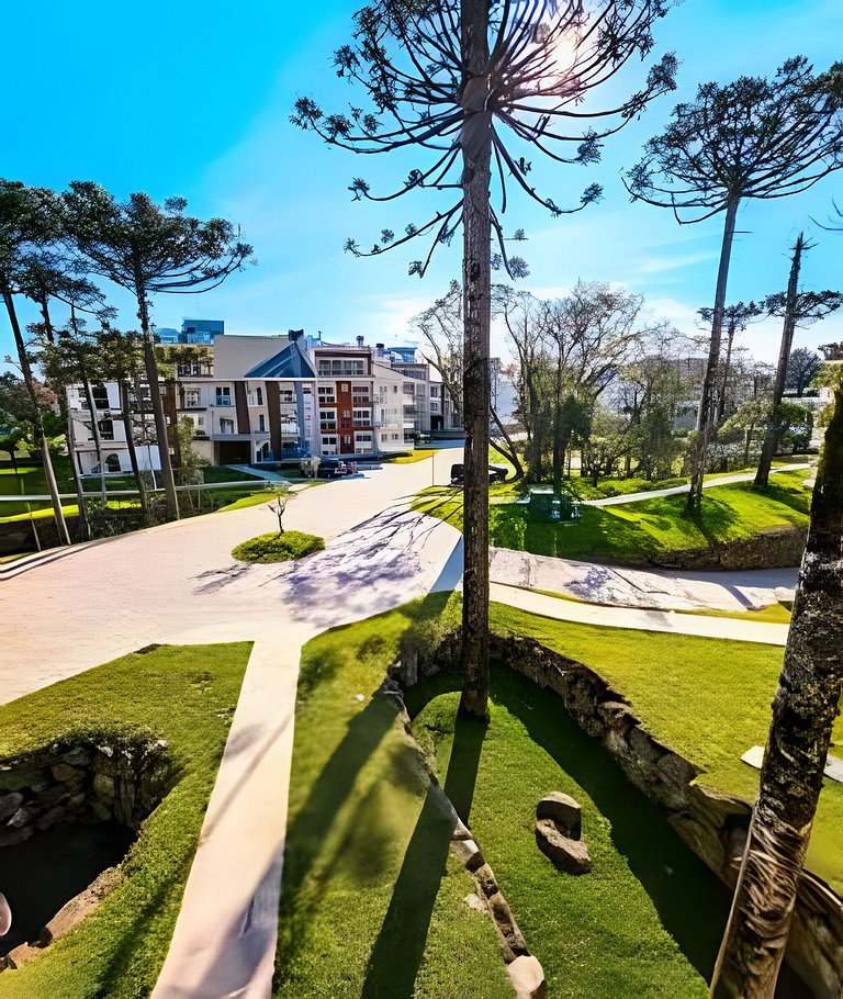 Vêneto com vista para natureza | By @stayo.gramado